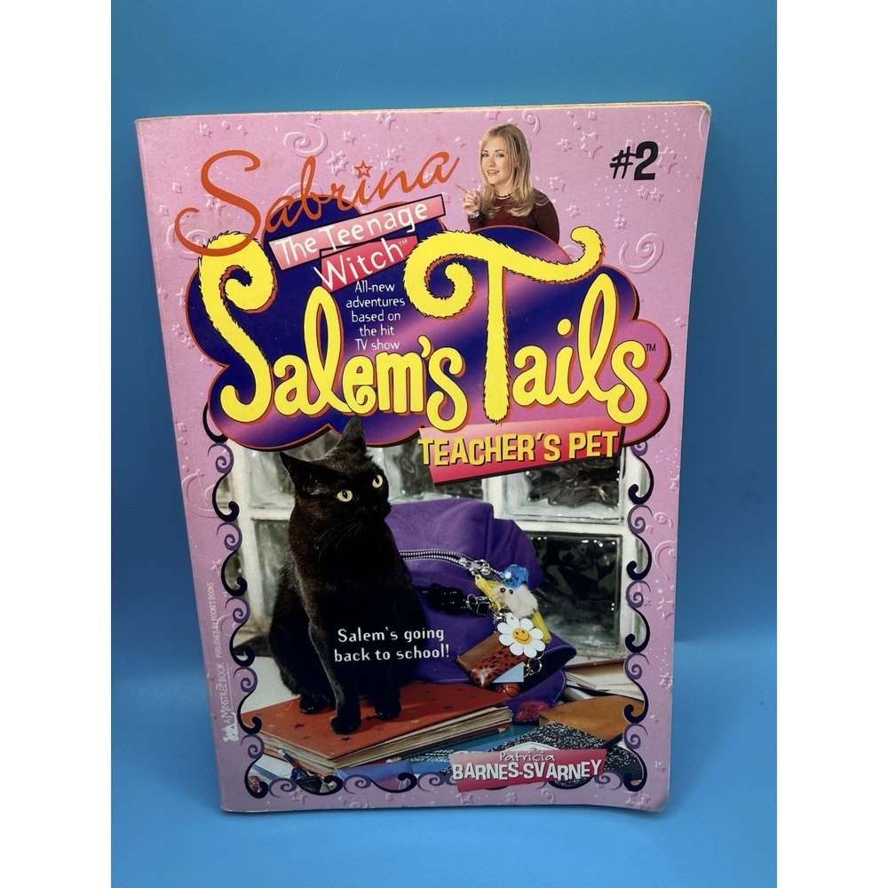 Sabrina The Teenage Witch Vintage Paperback Book Lot of 8 1990s TV Series Salem - Picture 3 of 9